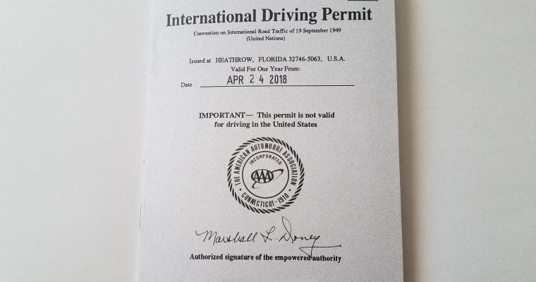 How To Apply For An International Driving Permit